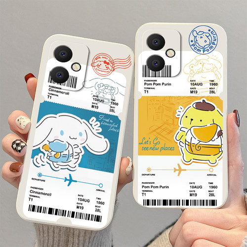 适用红米note12硅胶手机壳萌系