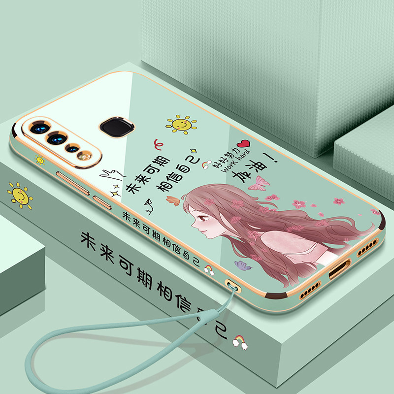 适用vivoz5手机壳vivo保护z5i硅胶套z5镜头全包防摔V1921A直边软壳1941外壳vovoz网红viviz女潮voviz超薄2021