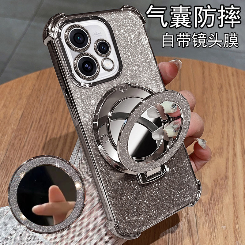 适用opporeno15c手机壳带镜头膜