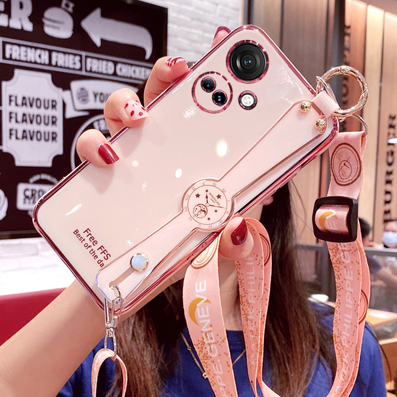 OPPOK11斜挎腕带电镀壳全包防摔