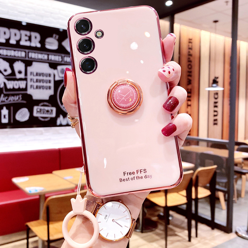 三星A14带支架ins全包壳磁吸防摔