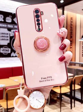 适用opporeno2手机壳Reno2z保护OPPO硅胶套opopreno全包防摔软壳opooreno男女0pp0ooporeno2创意网红可爱新款