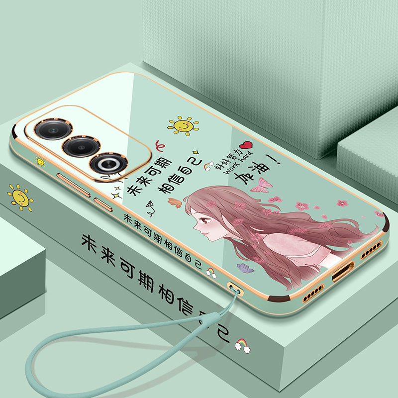 oppoA3活力版可爱超薄电镀壳