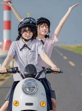 御茶家原创泰式校服四色衬衫