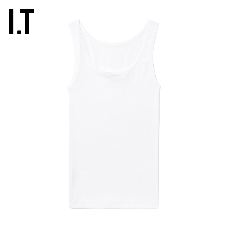 IT日本ENFÖLD纯色圆领背心