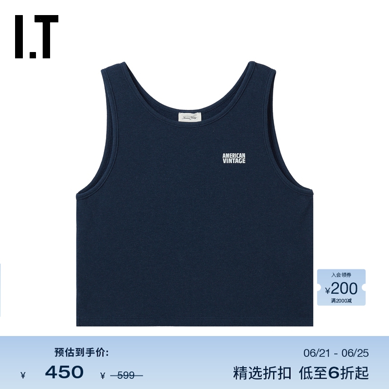 ITAmericanVintage圆领背心
