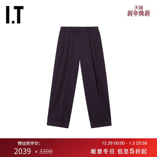西装 裤 长裤 MARKAWARE男装 1PT01CMP 通勤西裤 宽松锥形裤 时尚 新款