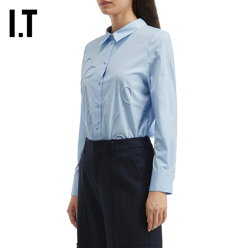 ITPortsPURE长袖衬衫气质通勤