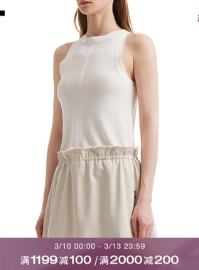 IT LouLou Studio女装修身无袖上衣新款时髦气质背心内搭OHAORYXQ