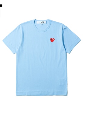 IT CDG PLAY COMME des GARCONS川久保玲 秋男装圆领短袖T恤