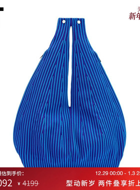 IT CFCL男款手提包新款时尚个性竖条纹编织单肩包手拎包9AG173MO