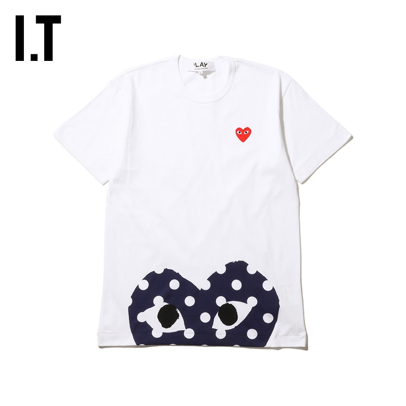 男装波点短袖川久保玲