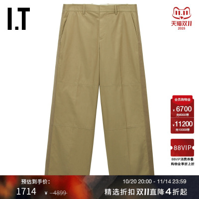 ITHELMUTLANG宽松直筒裤