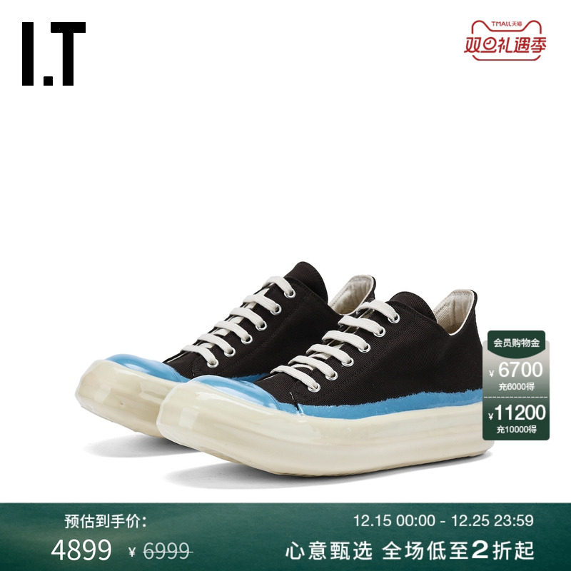 ITDRKSHDW厚底拼色运动鞋