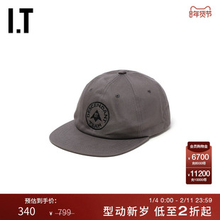 IT DESCENDANT男款平檐棒球帽新品日系型男活力休闲帽EMHT06MK