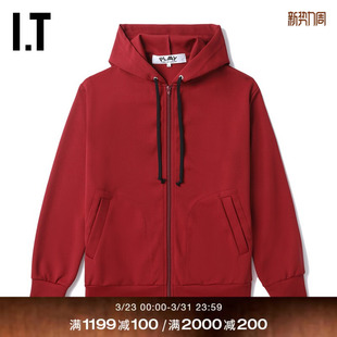 COMME PLAY des GARÇONS川久保玲男装 连帽拉链卫衣 基础款 CDG