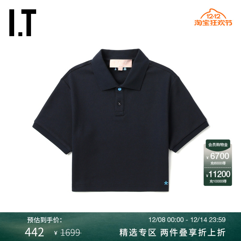 ITBAPY合身短袖polo衫