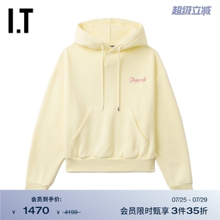 1JS217XO JACQUEMUS女装 宽松连帽卫衣新款 清爽休闲纯色连帽衫