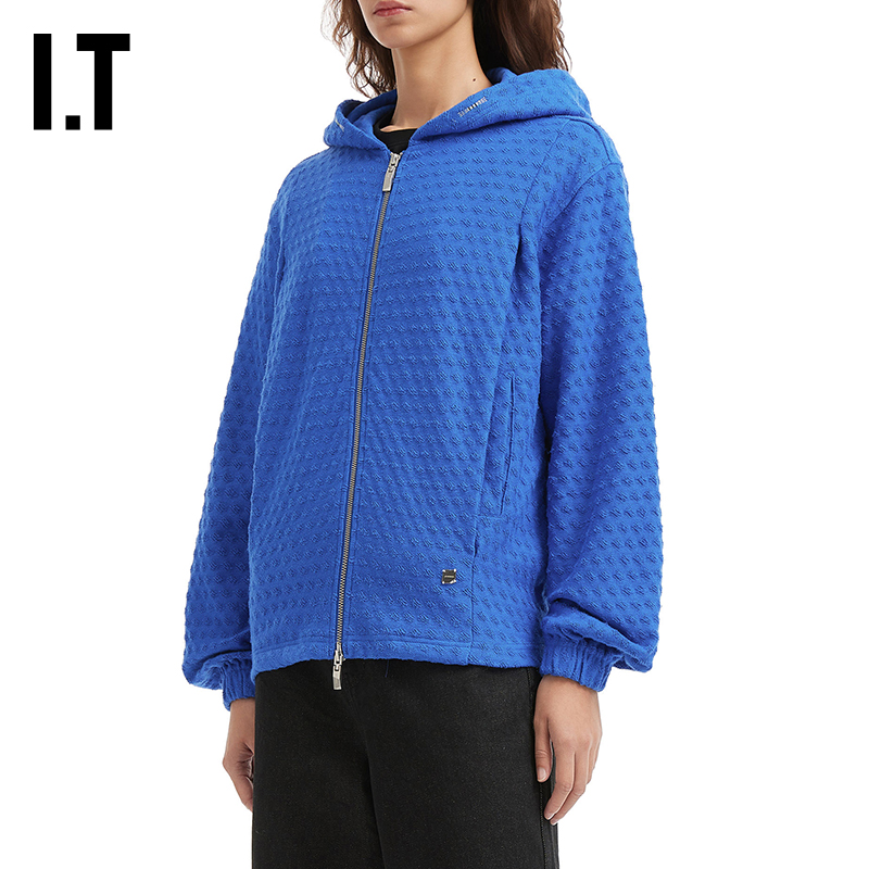 ITADERerror连帽拉链夹克