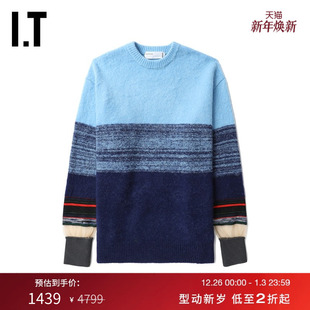 TOGA 新款 ARCHIVES女装 针织衫 时髦靓丽拼接彩色毛衣003X 灯笼袖