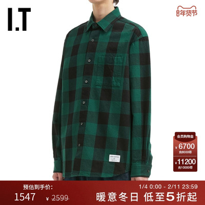 ITuniformexperiment格纹衬衫