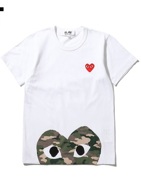 IT COMME des GARÇONS PLAY女装短袖T恤2019秋季新品爱心243XA