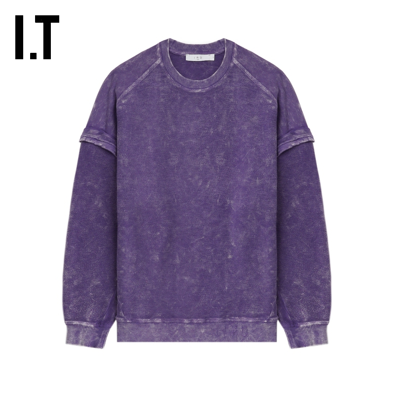 ITIRO宽松圆领卫衣酷感街头