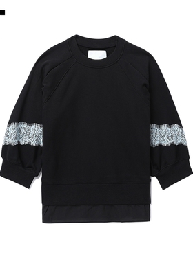 IT 3.1 Phillip Lim女装泡泡袖卫衣新款时髦摩登叠层套头衫10025U