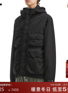 IT C.P.COMPANY男装连帽拉链夹克新款酷感户外风棉服外套05904GNP