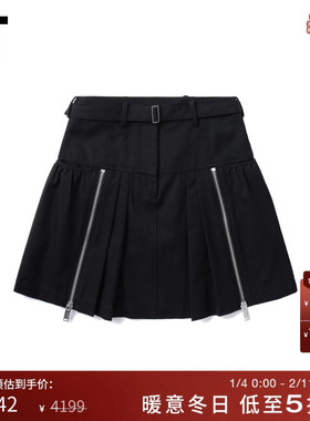 IT 3.1 Phillip Lim女装半身裙短裙新款时尚甜酷褶裥A字裙361712