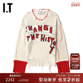 Yoshitomo Nara联乘123S2 破洞针织衫 新品 Stella McCartney女装