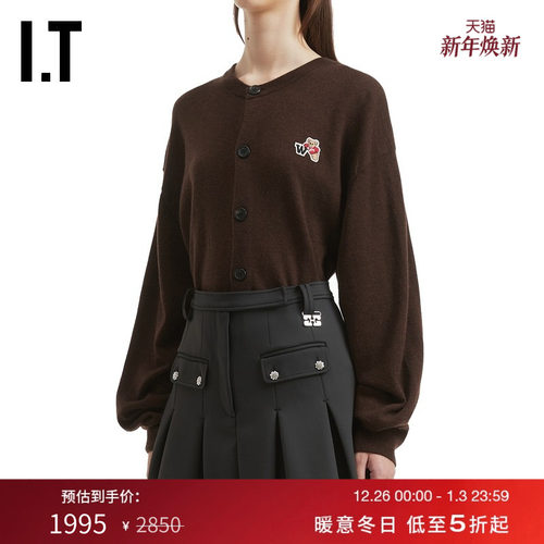 ITWe11Done羊毛针织开衫