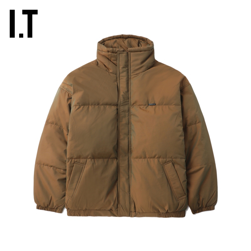 ITGROUNDZERO立领拉链羽绒服
