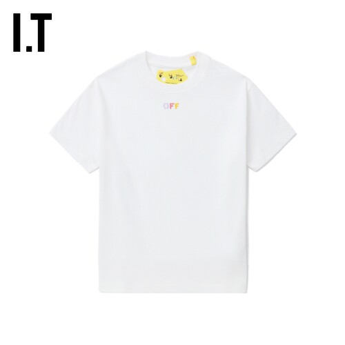 ITOFF-WHITE™圆领短袖T恤上衣