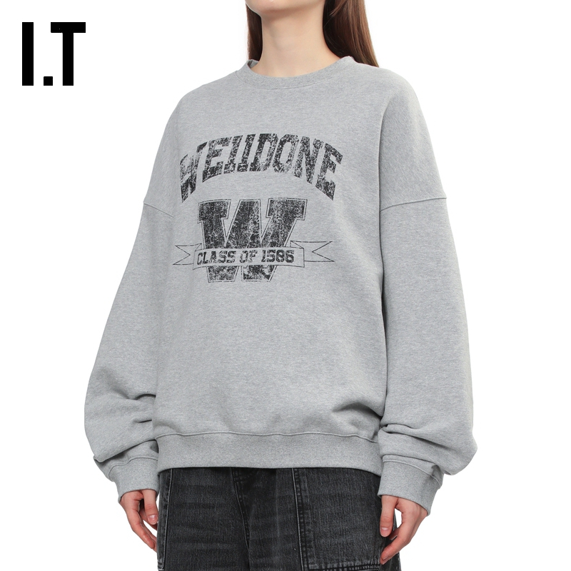 ITWe11Done宽松圆领卫衣