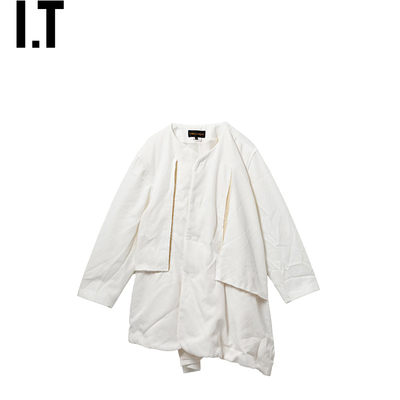 IT CDG COMME des GARCONS女装不对称廓形大衣外套新款GQJ006XQ