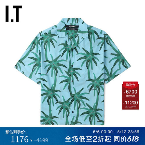 ITJACQUEMUS短袖衬衫复古度假风