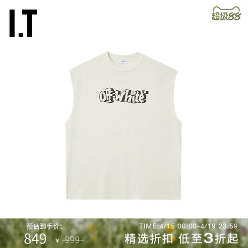 OFF-WHITE™情侣圆领背心