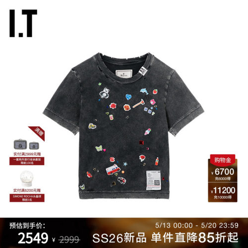 ITMiharaYasuhiro合身短袖T恤