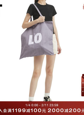 IT WITTH LOVE女款手提包单肩包新款时尚日常帆布包休闲袋0000DUO