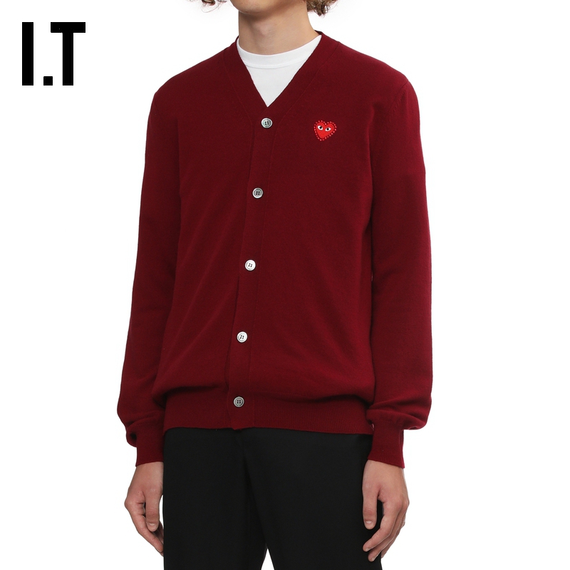 IT多色羊毛针织开衫简约质感