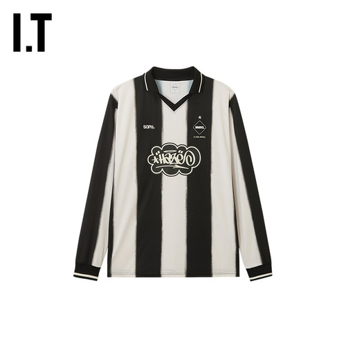 ITF.C.REALBRISTOL条纹长袖T恤