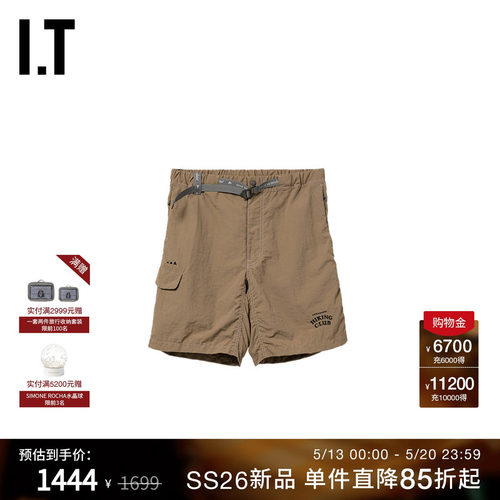 ITandwander工装短裤