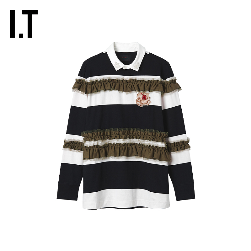 ITSimoneRocha长袖polo衫