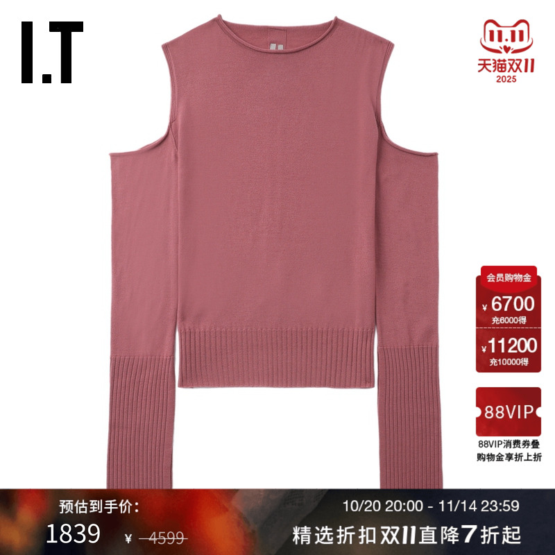 ITRickOwens超长袖针织衫