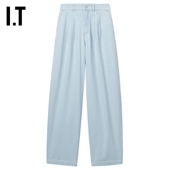 仔裤 DPAB24XP 新款 休闲随性水桶裤 FRAME女装 水洗磨白牛仔长裤