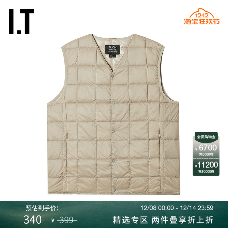 ITTAION羽绒马甲时尚质感