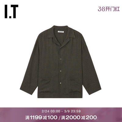 ITROCKSTEADY长袖格纹衬衫