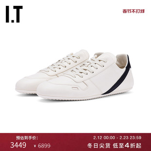 IT Rick Owens男款系带运动鞋新款时尚活力拼色拼接休闲鞋平底鞋
