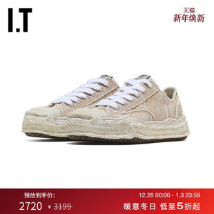 Mihara 复古潮流磨白休闲鞋 Yasuhiro男款 新款 731BEM 做旧运动鞋